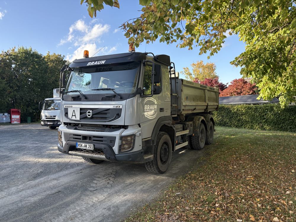 Volvo FMX Dreiseitenkipper von Braun Transporte